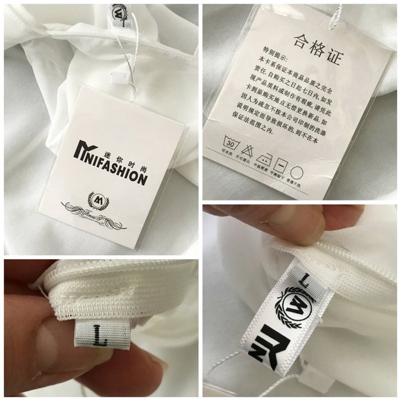 # NiniFashion - Beaded Skirt & Sheer Top Sz L - Picture 12 of 12